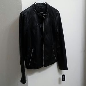Faux Leather Jacket